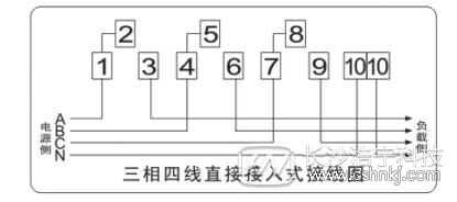 三相四线电表接线图全解 含实物图 -陕西上秦能建工程有限公司